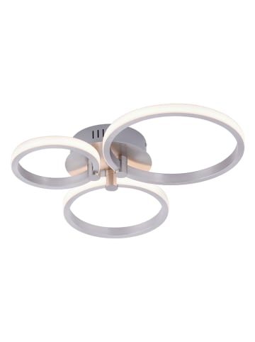 Just Light Lampa sufitowa LED "Johanna" w kolorze srebrnym - 49 x 40 cm