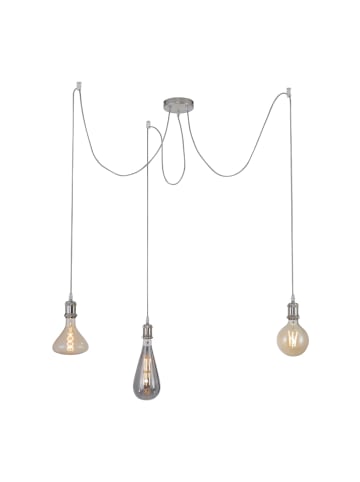 Just Light Lampa wisząca "Diy" w kolorze czarno-beżowym - wys. 300 cm