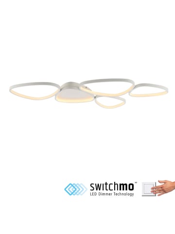 Just Light Lampa sufitowa LED w kolorze białym - 116,5 x 6,5 cm