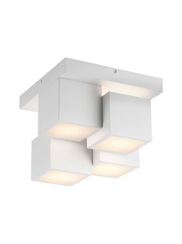 Just Light LED-Deckenleuchte in Weiß - (B)30 x (H)30 cm