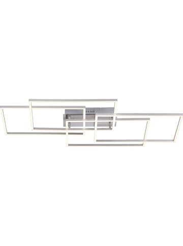 Just Light LED-Deckenleuchte "Iven" in Silber - (B)95 x (T)51,5 cm