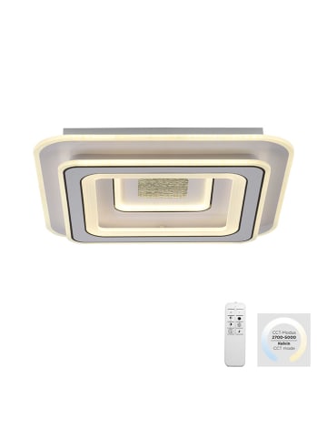 Just Light LED-Deckenleuchte in Weiß - (B)49 x (H)49 cm