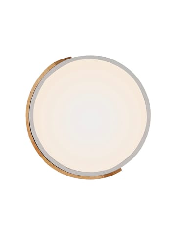 Just Light Lampa sufitowa LED w kolorze biało-jasnobrązowym - Ø 32 cm