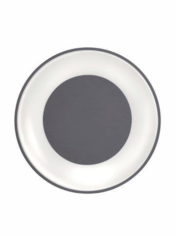 Just Light Ledplafonnière antraciet - Ø 48 cm