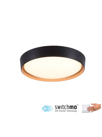 Just Light LED-Deckenleuchte in Schwarz - Ø 39,6 cm