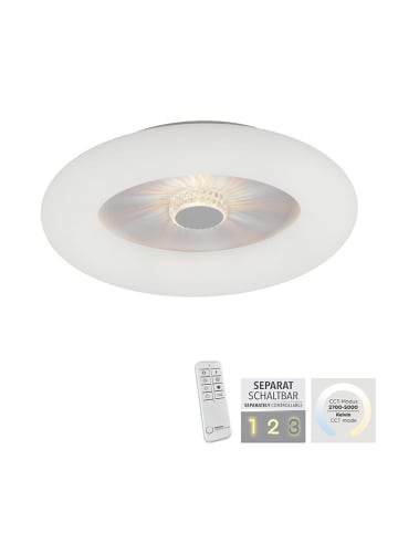 Just Light Lampa sufitowa LED w kolorze białym - Ø 110 cm