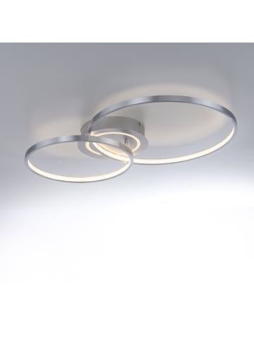 Just Light Lampa sufitowa LED "Asmina" w kolorze srebrnym - 69 x 55 cm