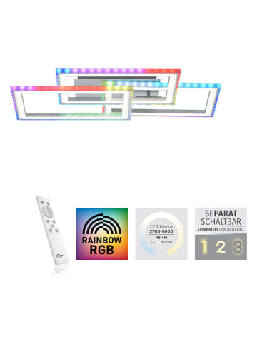 Just Light Lampa sufitowa LED "Felix" z funkcją zmiany koloru