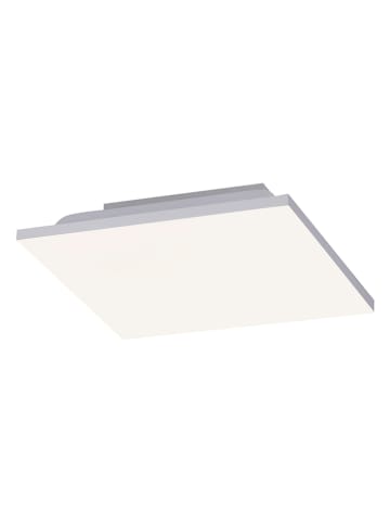 Just Light LED-Deckenleuchte "Canvas" in Weiß - (B)29,5 x (T)29,5 cm