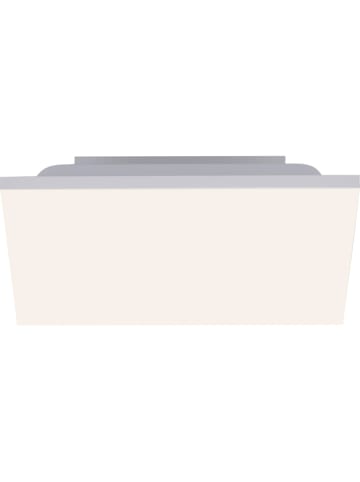 Just Light LED-Deckenleuchte "Canvas" in Weiß - (B)29,5 x (T)29,5 cm