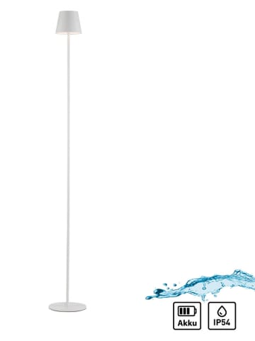 Just Light Staande ledlamp "Euria" grijs - (H)125 x Ø 17