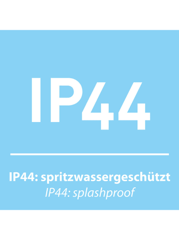 Just Light LED-Tischleuchte "Alwa" in Schwarz - (H)28,9 x Ø 12,8 cm