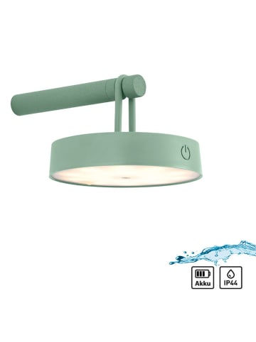 Just Light LED-Wandleuchte "Arma" in Grün - (B)19 x (H)8,7 cm