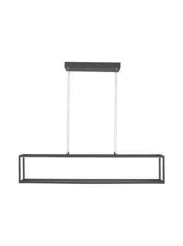 Just Light Lampa wisząca LED "Contura" w kolorze czarnym - 105 x 120 x 20 cm