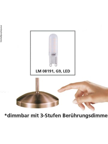 Paul Neuhaus Tischleuchte in Gold - (B)30 x (H)45 cm