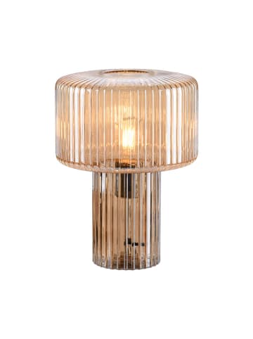 Paul Neuhaus Lampa stołowa w kolorze jasnobrązowym - wys. 35 x Ø 25 cm