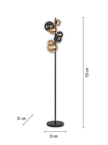 Just Light Staande lamp "Popsicle" - energieklasse F - (H)155 x Ø 35 cm