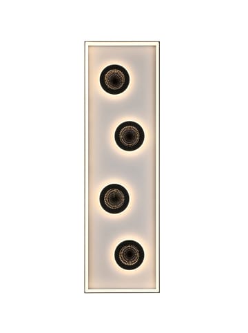 Just Light LED-Deckenleuchte "Dune" in Schwarz - (B)100 x (H)6 x (B)30 cm