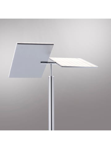 Paul Neuhaus Lampa stojąca LED "Artur" w kolorze srebrnym - wys. 199 cm