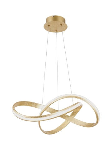 Just Light LED-Hängeleuchte "Melinda" in Gold - (H)120 x Ø 57 cm