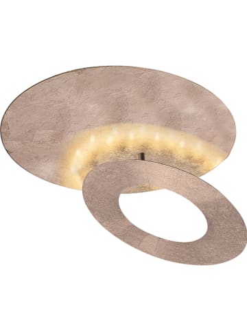 Paul Neuhaus Ledplafonnière goudkleurig - Ø 34 cm