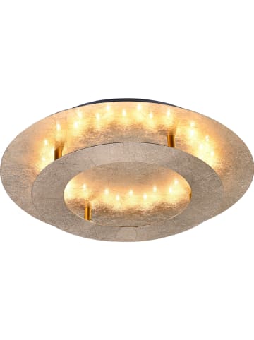 Paul Neuhaus Ledplafonnière goudkleurig - Ø 40 cm