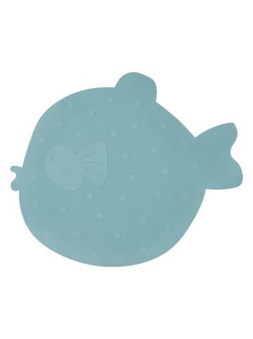 OYOY mini Duschmatte "Little Finn" in Blaugrau  - (L)52 x (B)43,5 cm