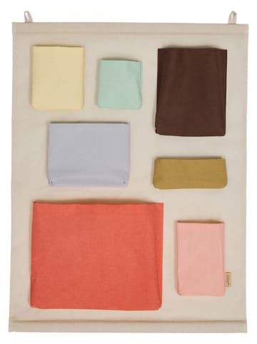 OYOY mini Organizer w kolorze beżowym - 55 x 38 cm