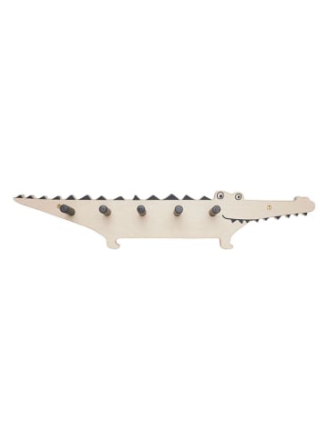 OYOY mini Garderobe "Crocodile" in Beige - (B)60 x (H)12 cm