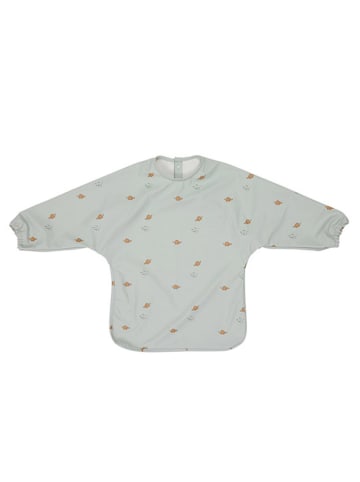 OYOY mini Śliniaczek "Dino" w kolorze niebieskim