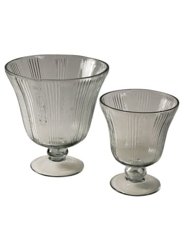 Anticline Vase in Transparent - (H)24,5 cm