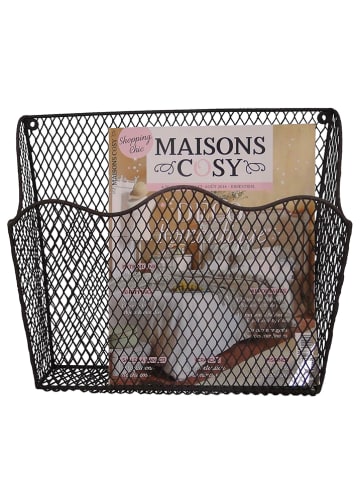 Anticline Opbergmand donkerbruin - (B)36 x (H)31 x (D)10 cm