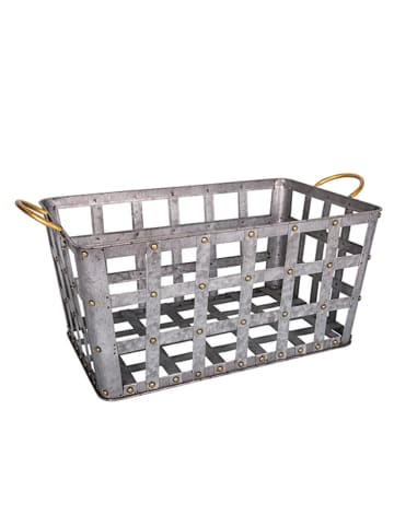 Anticline Mand zinkkleurig - (B)62 x (H)28 x (D)28 cm