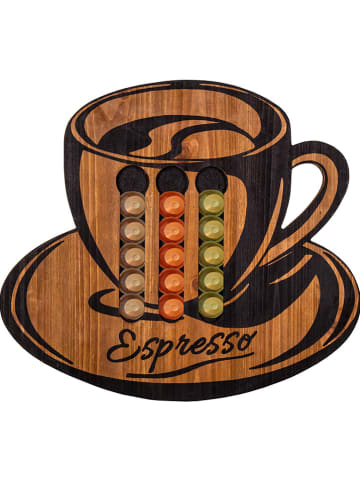 Anticline Capsulehouder naturel - (B)45 x (H)40 x (D)1,8 cm