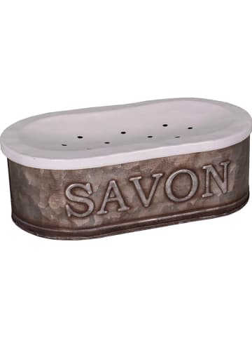 Anticline Seifenschale in Braun - (B)20,5 x (H)7 x (T)12 cm