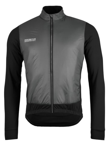 Protective Fahrradjacke "White Marble" in Schwarz