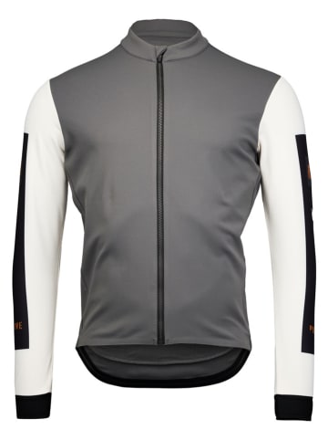 Protective Fahrradtrikot "Jameson" in Grau/ Creme