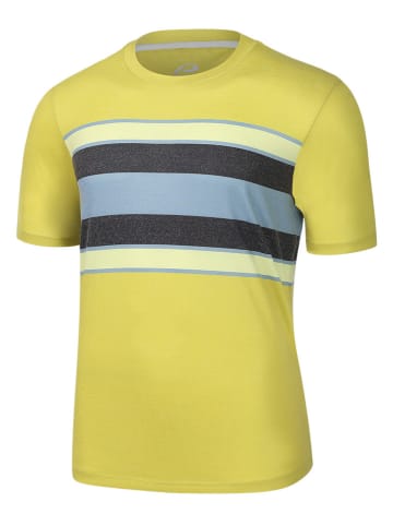 Protective Functioneel shirt geel/lichtblauw