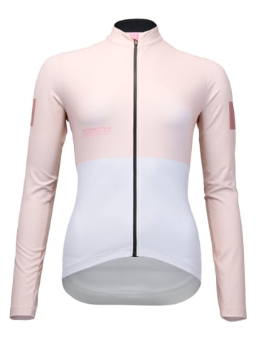Protective Fahrradtrikot "Rush Rider" in Rosa/ Weiß
