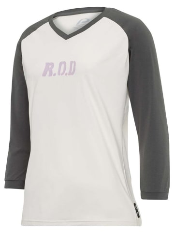 Protective Funktionslongsleeve "Applejack" in Weiß/ Grau