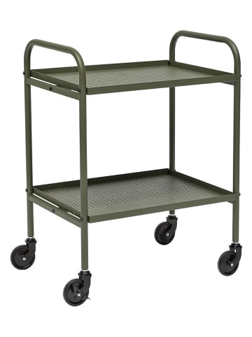OYOY living design Trolley "Maki" kaki - (B)52 x (H)70 x (D)37,5 cm