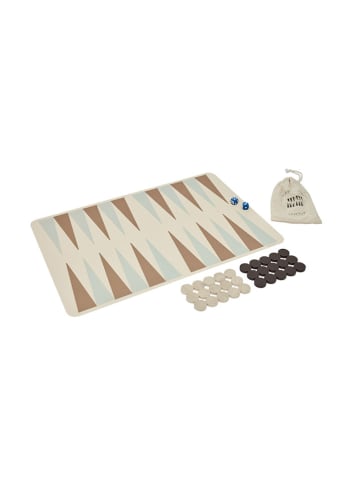 OYOY living design Brettspiel "Backgammon" in Beige - ab 8 Jahren