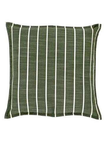 OYOY living design Poduszka zewnętrzna "Kyoto" w kolorze zielono-kremowym - 45 x 45 cm