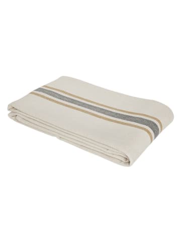 OYOY living design Tafellaken "Linu" crème/zwart - (L)200 x (B)140 cm