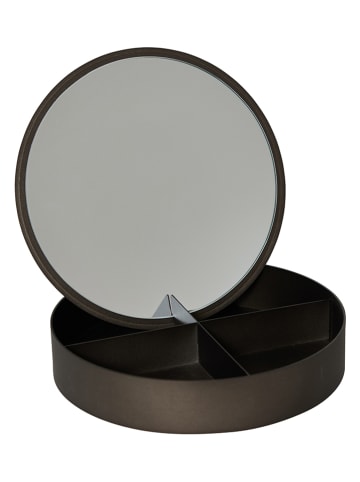 OYOY living design Schmuckkästen "Mira" in Schwarz - Ø 15,5 cm
