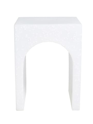 OYOY living design Hocker "Siltaa" w kolorze białym - 28 x 31 x 42 cm