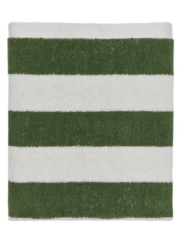 OYOY living design Handdoek "Raita" groen/wit - (L)100 x (B)50 cm