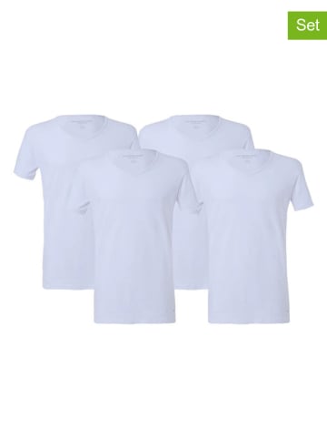 McGregor 4er-Set: Shirts in Weiß