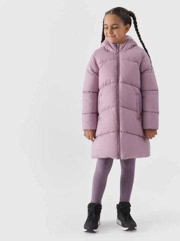 4F Wintermantel in Lila