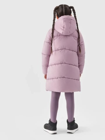 4F Wintermantel in Lila
